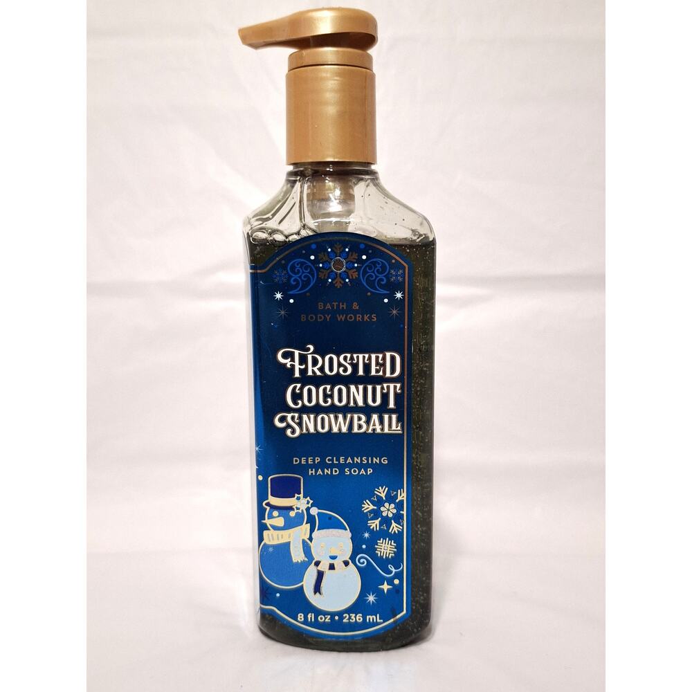 Bath & Body Works Gel Hand Soap Frosted Coconut Snowball 8oz